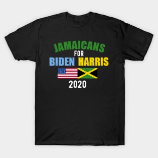 Jamaicans For Biden Harris 2020 Joe Kamala 2020 T-Shirt